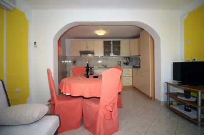 Kuhinja ili čajna kuhinja u objektu Apartments by the sea Tisno, Murter - 13588