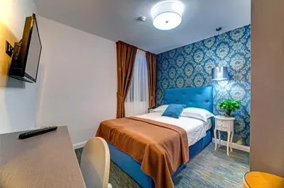Krevet ili kreveti u jedinici u objektu Hotel Skradinski Buk
