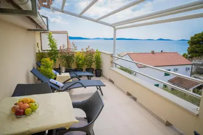 Balkon ili terasa u objektu Beach Apartments Marijana