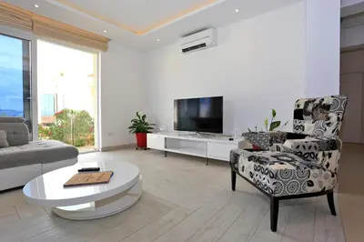TV i/ili zabavni centar u objektu Villa Summer Dreams Apartments