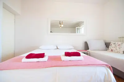Krevet ili kreveti u jedinici u objektu Apartmani Piculo