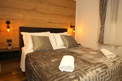 Krevet ili kreveti u jedinici u objektu Apartmani Krka Rooms