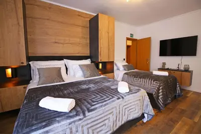 Krevet ili kreveti u jedinici u objektu Apartmani Krka Rooms