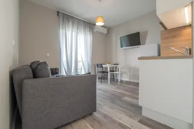 Kuhinja ili čajna kuhinja u objektu Villa Gambera