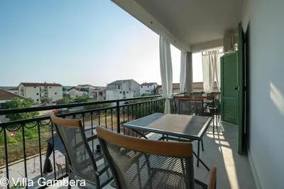Balkon ili terasa u objektu Villa Gambera