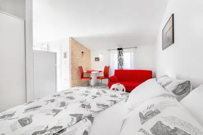 Krevet ili kreveti u jedinici u objektu Apartments Lipic