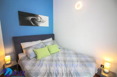 Krevet ili kreveti u jedinici u objektu Apartments WAVE