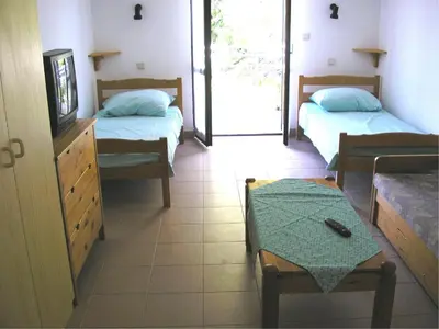 Krevet ili kreveti u jedinici u objektu Apartmani Nada