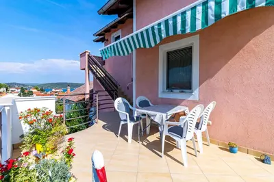 Balkon ili terasa u objektu Apartments with parking space Bilice, Krka - 13545