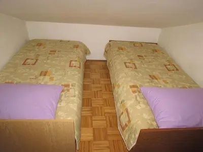 Krevet ili kreveti u jedinici u objektu Apartments with WiFi Sibenik - 13743