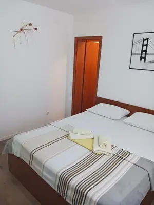 Krevet ili kreveti u jedinici u objektu Apartmani Petra