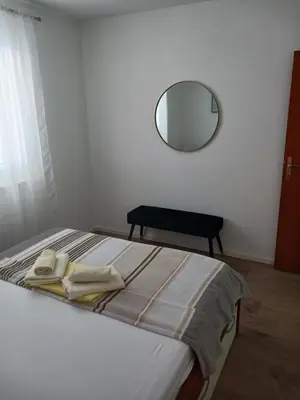 Krevet ili kreveti u jedinici u objektu Apartmani Petra