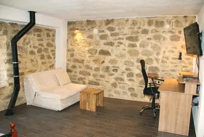 TV i/ili zabavni centar u objektu Vacation home Ania