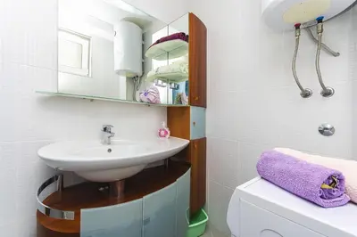 Kupaonica u objektu Apartment Sunny terrace