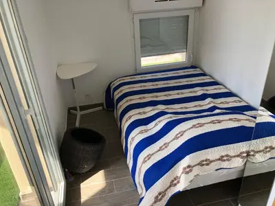 Krevet ili kreveti u jedinici u objektu Apartmani Ivan V RELAX
