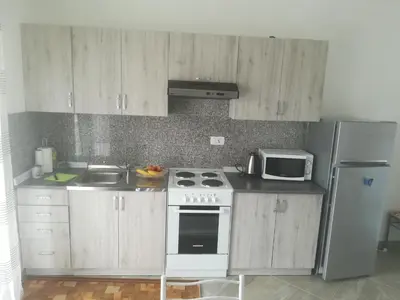 Kuhinja ili čajna kuhinja u objektu Apartmani Ivka