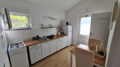 Kuhinja ili čajna kuhinja u objektu Apartmani Ela