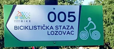 Certifikat, nagrada, logo ili neki drugi dokument izložen u objektu Village House Fafarinka - close to Krka National Park