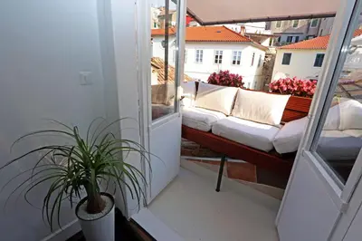 Balkon ili terasa u objektu Swan Adriatic Apartment & Room