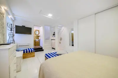 TV i/ili zabavni centar u objektu Swan Adriatic Apartment & Room