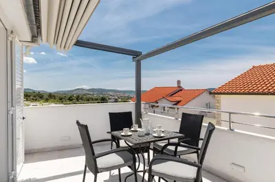 Balkon ili terasa u objektu Apartment Bliss