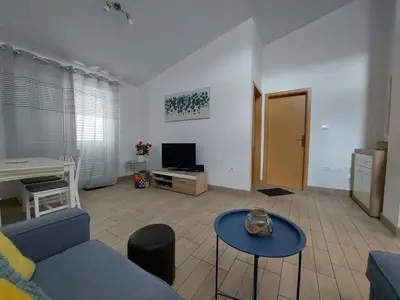 TV i/ili zabavni centar u objektu Apartment Dario