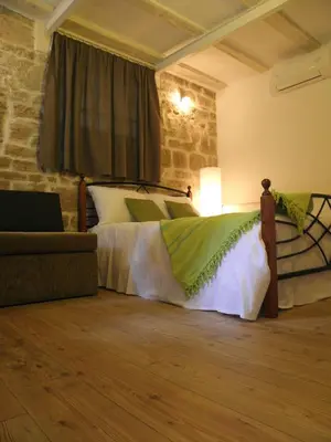 Krevet ili kreveti u jedinici u objektu Pansion Sibenik