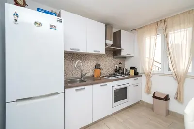 Kuhinja ili čajna kuhinja u objektu Apartments Hrvatic