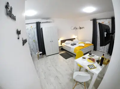 Krevet ili kreveti u jedinici u objektu Guesthouse Villa DomeNico