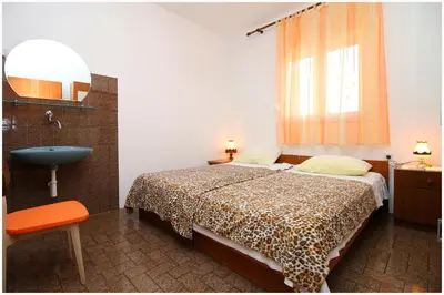 Krevet ili kreveti u jedinici u objektu Apartments Ivan Perkov Tomas Bilo