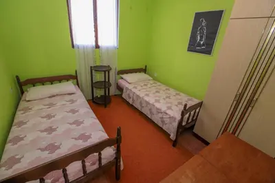 Krevet ili kreveti u jedinici u objektu Apartments Rozmaryn