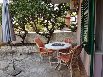 Balkon ili terasa u objektu Apartments Lujo