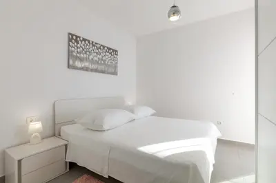 Krevet ili kreveti u jedinici u objektu Apartments Sunset