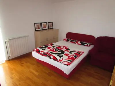 Krevet ili kreveti u jedinici u objektu Apartments with a parking space Vodice - 13997