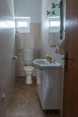 Kupaonica u objektu Apartman Bilac