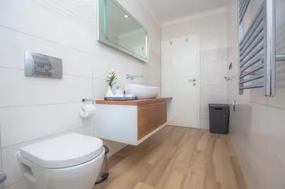 Kupaonica u objektu Apartment Gallery