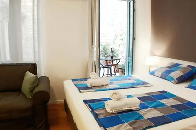 Krevet ili kreveti u jedinici u objektu Duma Apartments Sibenik