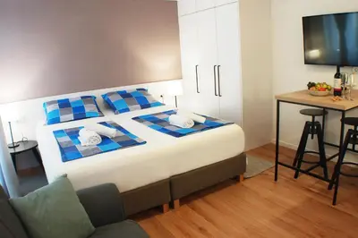 Krevet ili kreveti u jedinici u objektu Duma Apartments Sibenik