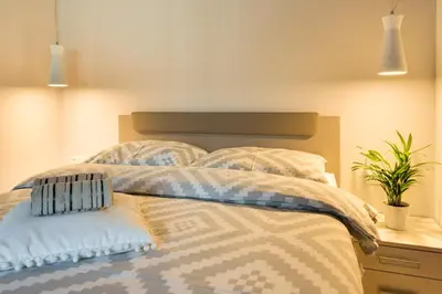 Krevet ili kreveti u jedinici u objektu Croatica Suites Brodarica