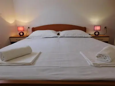Krevet ili kreveti u jedinici u objektu Charming apartment Karlo