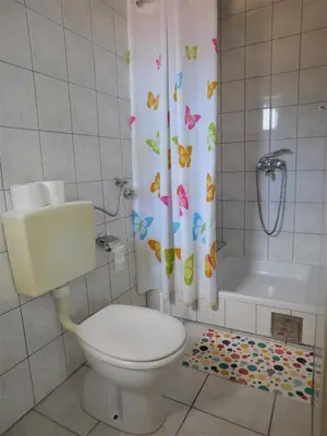 Kupaonica u objektu Charming apartment Karlo