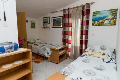 Krevet ili kreveti u jedinici u objektu Apartments Izvorka
