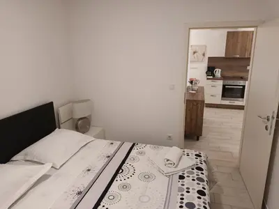 Kuhinja ili čajna kuhinja u objektu Stars Palace Vodice