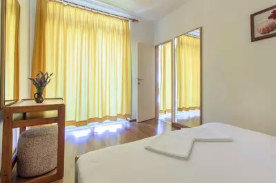 Krevet ili kreveti u jedinici u objektu Apartments Konta Vodice