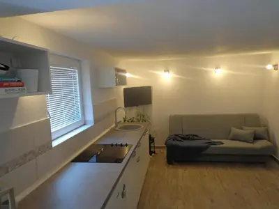 Kuhinja ili čajna kuhinja u objektu Apartment Ban