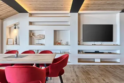 TV i/ili zabavni centar u objektu Golden Haven