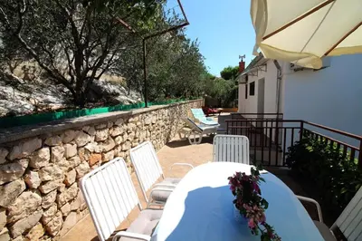 Balkon ili terasa u objektu Apartmani Stanko