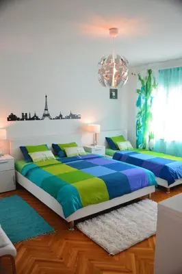 Krevet ili kreveti u jedinici u objektu Apartman Garden Vodice