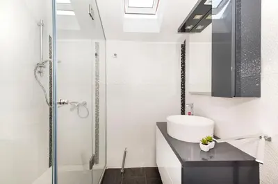 Kupaonica u objektu Apartman Kurika