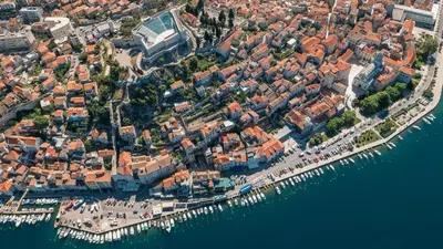 Pogled na grad 'Šibenik' ili pogled na grad iz apartmana